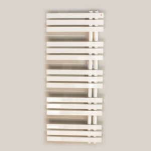 2in1 Radiátor, egyenes, szögletes cső, 120*50 cm - fehér, 520 W
